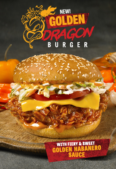 Golden Dragon Burger