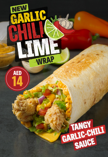 GARLIC CHILI LIME WRAP ML